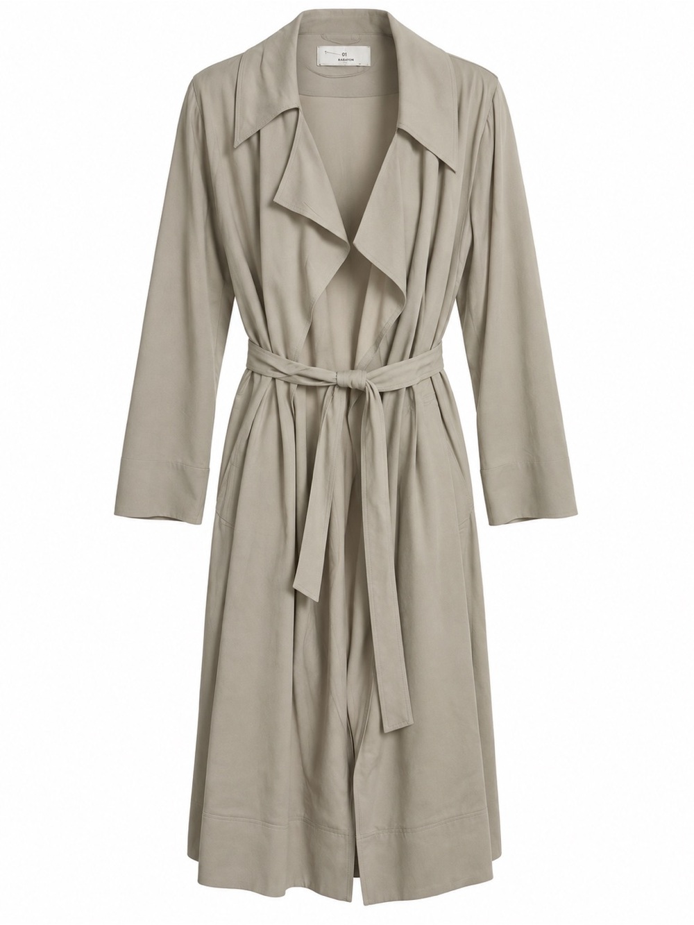 1-01 Babaton Silk Trench with Belt